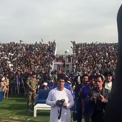 Warm Welcome by Afghanis for thier Cricket Team....