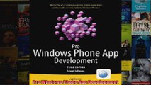 Pro Windows Phone App Development