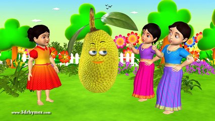 Learn Telugu Pandlu - Fruits - 3D Animation Preschool Telugu rhymes for children