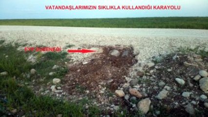 Köy Yoluna Döşenen Patlayıcı İmha Edildi