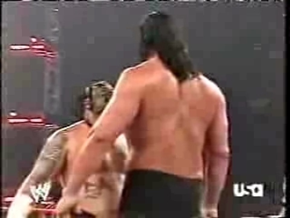 John cena Vs Umaga Vs The Great Khali