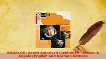 PDF  AQUALOG South American Cichlids IV  Discus  Angels English and German Edition Download Online