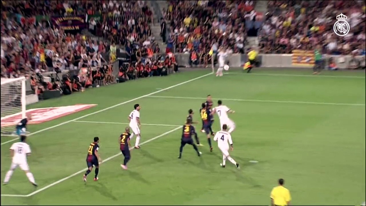 Cristiano Ronaldo all goals at the Camp Nou