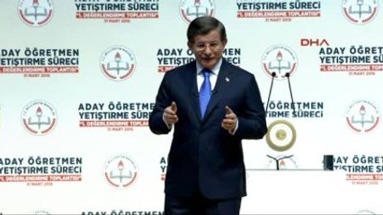 Davutoğlu: Ne Kara Kış, Ne Terör, Barikat veya Çukur Öğretmenin Derse Ulaşmasına Engel Olamayacak