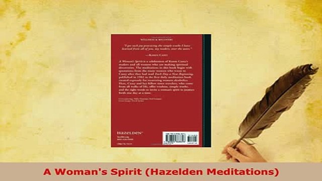 Download A Womans Spirit Hazelden Meditations Read Online