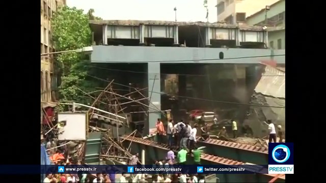 BREAKING- India flyover collapse kills at least 10, 150 feared trapped