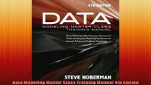 Data Modeling Master Class Training Manual 4th Edition