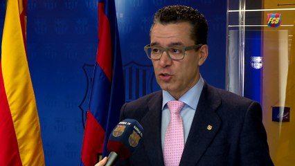 El portaveu del FCB explica les mesures de Seguretat pel Clàssic