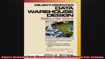 ObjectOriented Data Warehouse Design Building A Star Schema