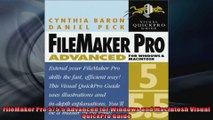 FileMaker Pro 555 Advanced for Windows and Macintosh Visual QuickPro Guide
