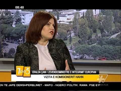 7pa5 - Vizita e komisionerit HAHN - 31 Mars 2016 - Show - Vizion Plus