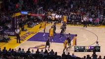 NBA 2015 16 Marcelo Huertas Amazing Assist Nets@Lakers March 1, 2016