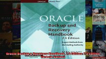 Oracle Backup  Recovery Handbook 73 Edition 73 Edition Oracle Series