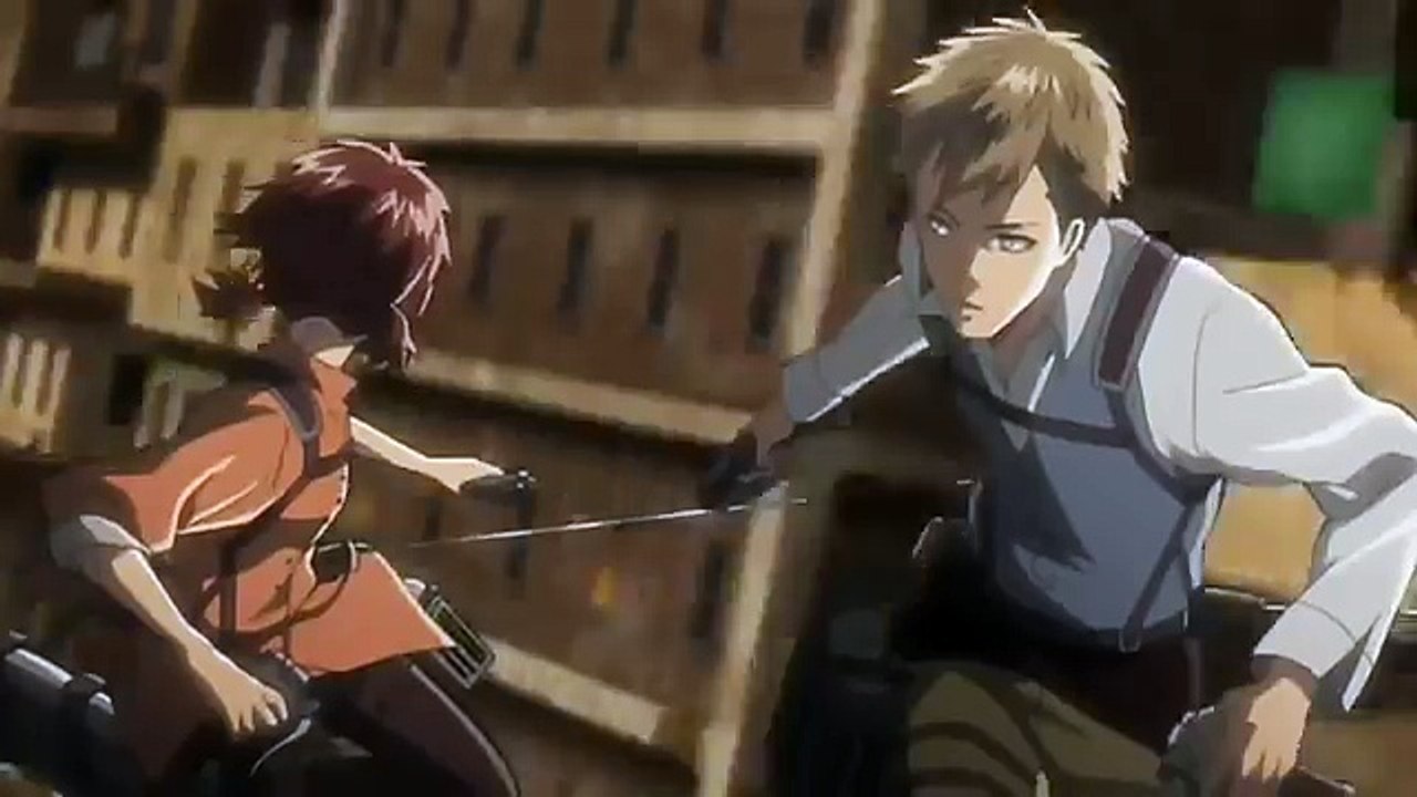 Levi VS Erwin Attack on Titan-No Regrets OVA 1