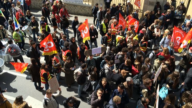 Manifestation contre la loi El Khomri à Vannes