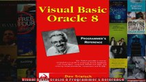 Visual Basic Oracle 8 Programmers Reference