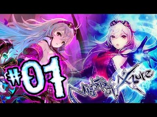 Nights of Azure Walkthrough Part 1 ((PS4)) ❥ English ❥ No Commentary ❥ Chapter 1