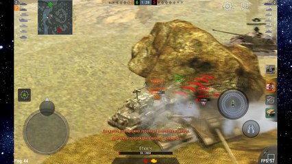 WoT Blitz ПРИКОЛЫ ИС 7 Прыжок Веры