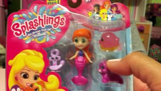 Sophia opens another Splashlings mermaid pack. Aqualina