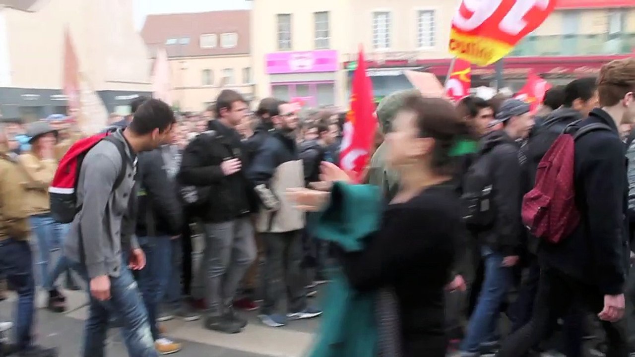 Manif contre loi El Khomri Moulins