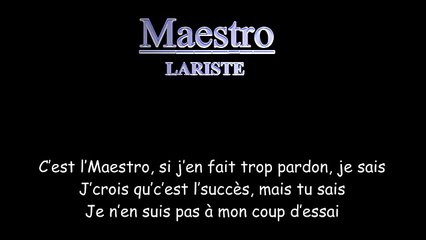 Lartiste - Maestro (Music Lyrics)