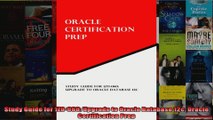 Study Guide for 1Z0060 Upgrade to Oracle Database 12c Oracle Certification Prep