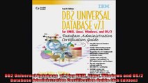 DB2 Universal Database  v71 for UNIX Linux Windows and OS2 Database Administration