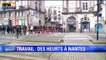 Nantes: des heurts lors de la manifestation contre la loi Travail