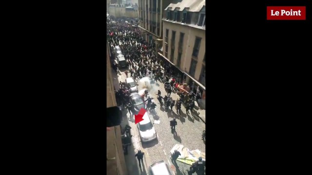 Violences lors d'une manifestation à Rennes