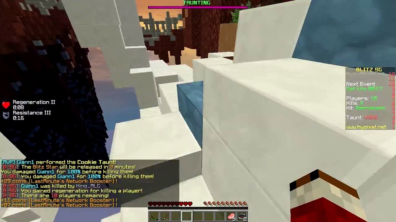 Hypixel blitz with King_MLG #5 ~New intro/edit style~