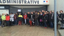 Blocus au lycée Marguerite-de-Navarre