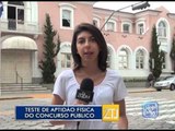 18-02-2016 - TESTE DE APTIDÃO FÍSICA DO CONCURSO PÚBLICO - ZOOM TV JORNAL