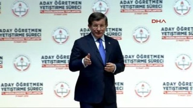 Davutoğlu Ne Kara Kış, Ne Terör, Barikat veya Çukur Öğretmenin Derse Ulaşmasına Engel Olamayacak