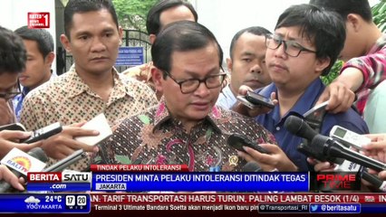 Jokowi Minta Kapolri Tindak Pelaku Intoleransi dan SARA