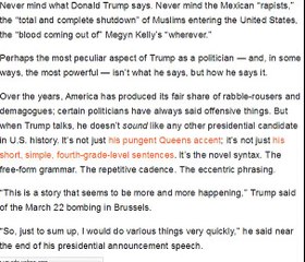 The strange power of Donald Trump’s speech patterns