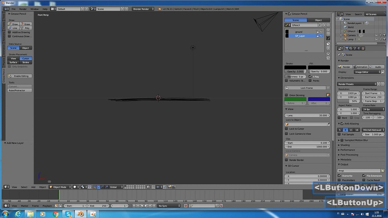 Blender getting started with grease pencil anim...