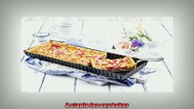 Paderno World Cuisine 1375 by 4325 Inch Rectangular Fluted NonStick Tart Mold with
