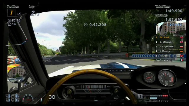 Gran Turismo 6 Gameplay | Classic Sportscar Series | Race 1 Madrid