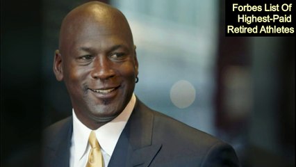 Forbes: Highest-Paid Retired Athletes Michael Jordan, David Beckham- validakni