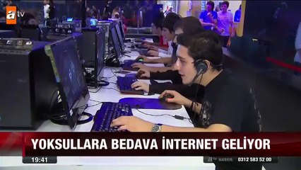 Yoksullara bedava internet geliyor - atv Ana Haber