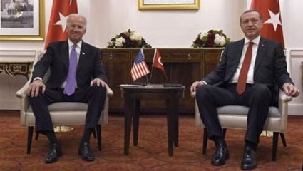 Cumhurbaşkanı Erdoğan, Biden'i Kabul Etti