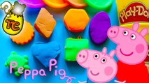PLAY DOH SURPRISE EGGS PEPPA PIG SURPRISE SHAPES PLAYDOUGH UNBOXING TOYS FOR KIDS | Toy Collector