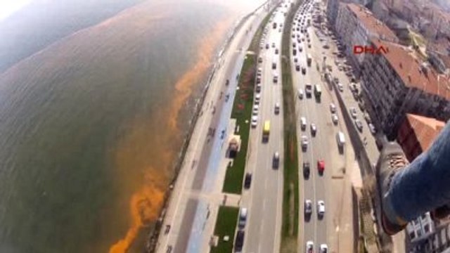Marmara Denizi?nin Tekirdağ Sahilleri Renk Değiştirdi
