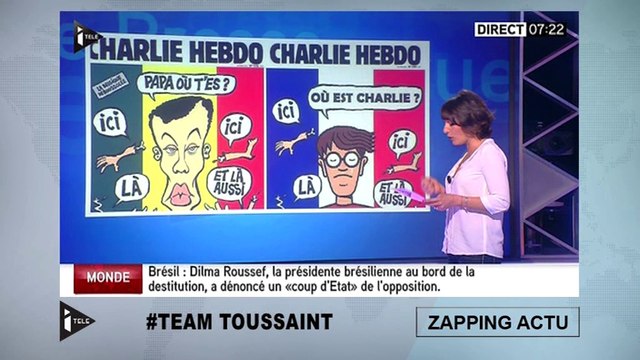 La réponse des Belges à la Une de Charlie Hebdo sur les attentats de Bruxelles