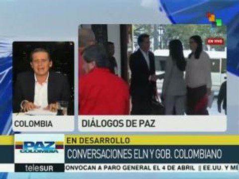 Colombianos saludan inicio de conversaciones entre gob. y ELN