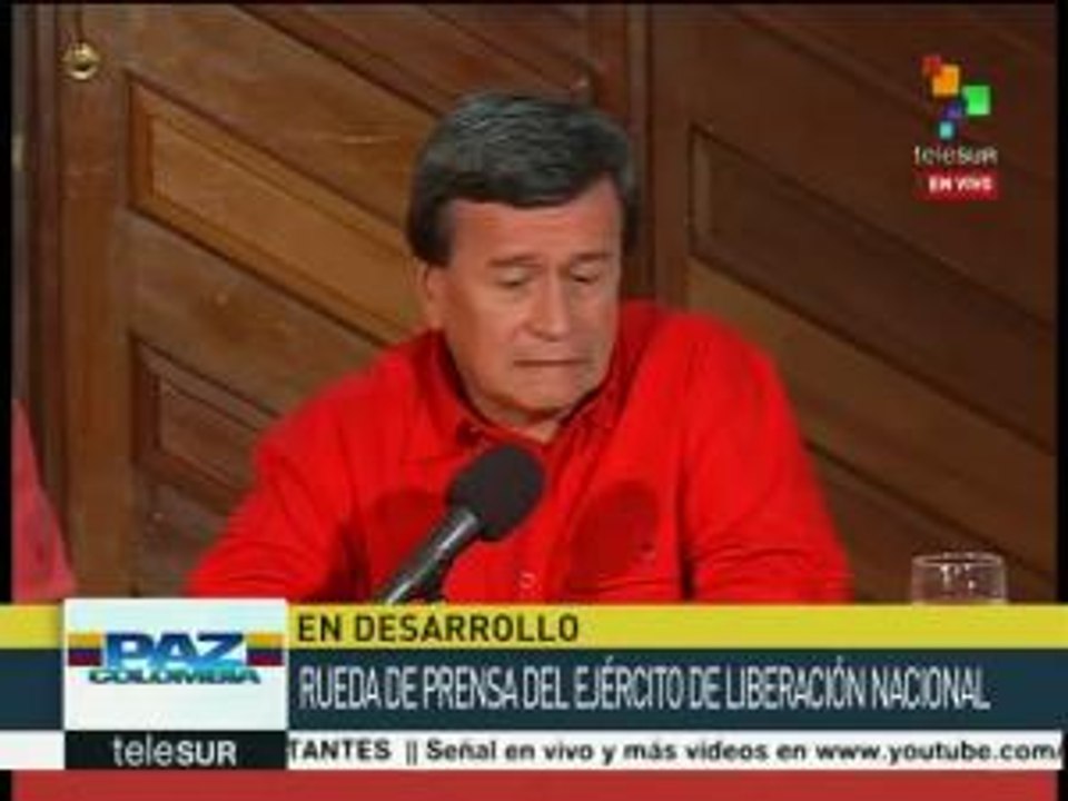 ELN: Estamos dispuestos a escuchar todo los dolores
