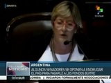 Argentina: algunos senadores se oponen a endeudar al país