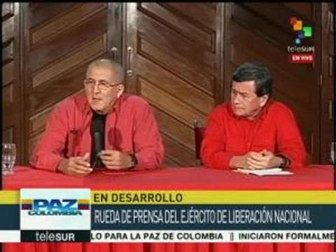 ELN: Deben analizarse efectos del modelo económico de Colombia