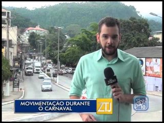 11-02-2016 - MOVIMENTAÇÃO DURANTE O CARNAVAL - ZOOM TV JORNAL