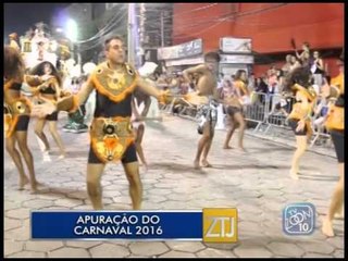10-02-2016 - APURAÇÃO DO CARNAVAL 2016 - ZOOM TV JORNAL